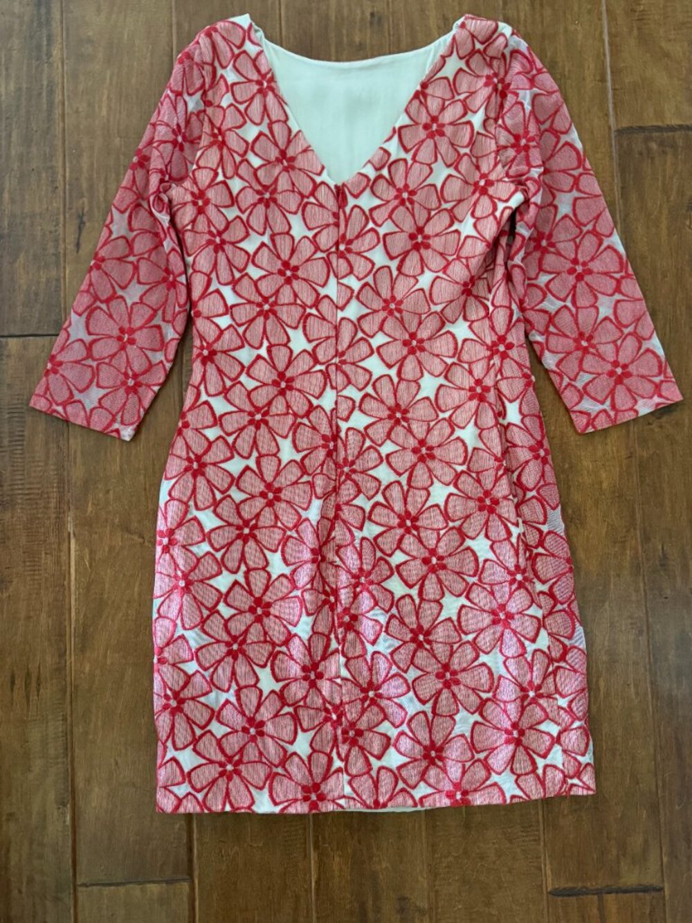 Diane von Furstenberg (DVF) Sarita Tulle Floral Silk Bled Mini Dress - Picture 3 of 5